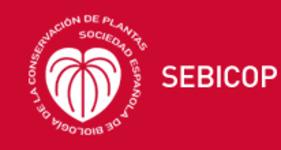 Logo de la Sociedad Española de Biología de la Conservación de Plantas (SEBICOP)